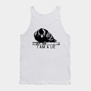 I Am A Lie Bird Spy Tank Top